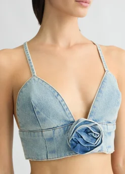 Liu Jo Top vaquero-Mujer Camisetas Y Tops