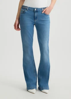 Liu Jo Vaqueros acampanados Bottom Up-Mujer Bootcut