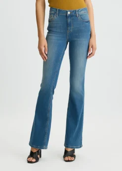 Liu Jo Vaqueros acampanados Bottom Up-Mujer Vaqueros Campana