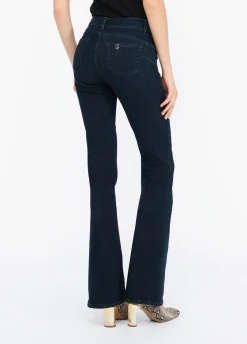 Liu Jo Vaqueros acampanados con cinturón-Mujer Bootcut