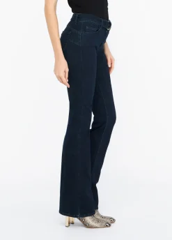 Liu Jo Vaqueros acampanados con cinturón-Mujer Bootcut