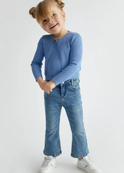 Liu Jo Vaqueros acampanados de algodón- Pantalones Y Faldas
