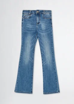 Liu Jo Vaqueros acampanados de talle alto- Pantalones Y Faldas