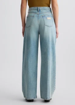 Liu Jo Vaqueros baggy de talle bajo-Mujer Vaqueros Rectos