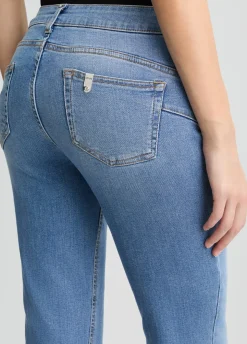 Liu Jo Vaqueros bootcut con strass-Mujer Vaqueros Rectos