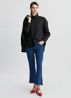 Liu Jo Vaqueros bootcut con strass-Mujer Bootcut