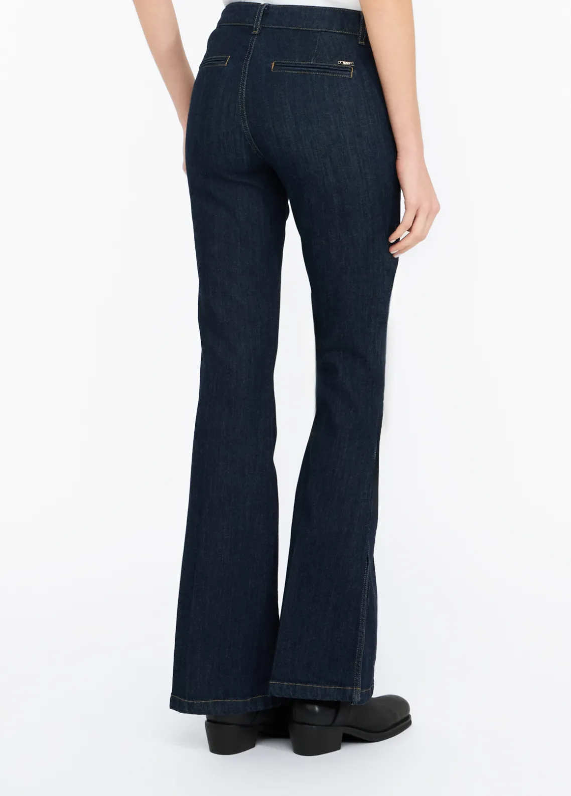 Liu Jo Vaqueros bootcut de talle alto-Mujer Bootcut|Vaqueros Pitillo