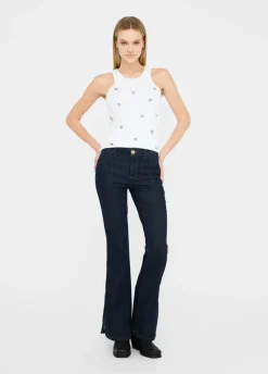 Liu Jo Vaqueros bootcut de talle alto-Mujer Bootcut|Vaqueros Pitillo