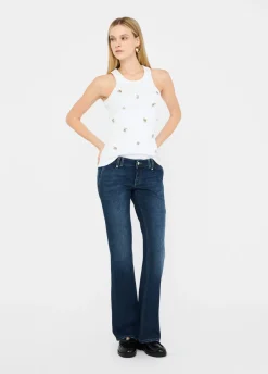 Liu Jo Vaqueros bootcut de talle bajo-Mujer Bootcut