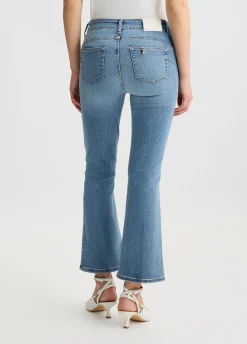 Liu Jo Vaqueros bootcut de talle alto-Mujer Vaqueros Pitillo