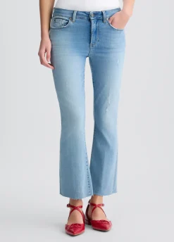Liu Jo Vaqueros bootcut de talle alto-Mujer Vaqueros Rectos