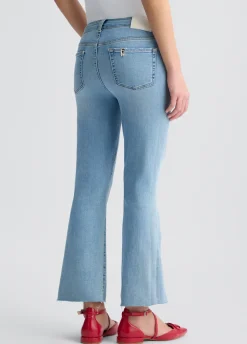 Liu Jo Vaqueros bootcut de talle alto-Mujer Vaqueros Rectos