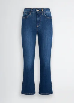 Liu Jo Vaqueros bootcut de talle alto-Mujer Vaqueros Pitillo