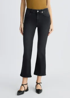 Liu Jo Vaqueros bootcut de tiro alto-Mujer Vaqueros Pitillo