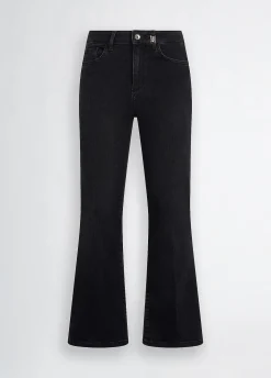 Liu Jo Vaqueros bootcut de tiro alto-Mujer Vaqueros Pitillo