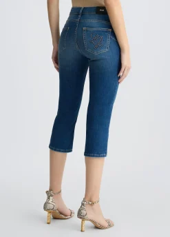 Liu Jo Vaqueros Capri bottom up-Mujer Vaqueros Slim