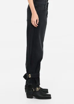 Liu Jo Vaqueros carrot fit de talle alto-Mujer Vaqueros Rectos