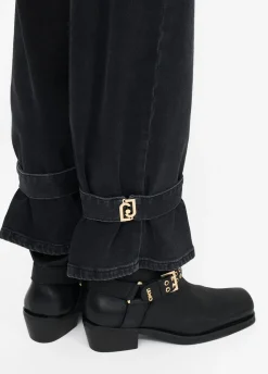 Liu Jo Vaqueros carrot fit de talle alto-Mujer Vaqueros Rectos