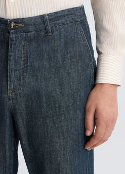 Liu Jo Vaqueros chinos de chambray-Hombre Jeans
