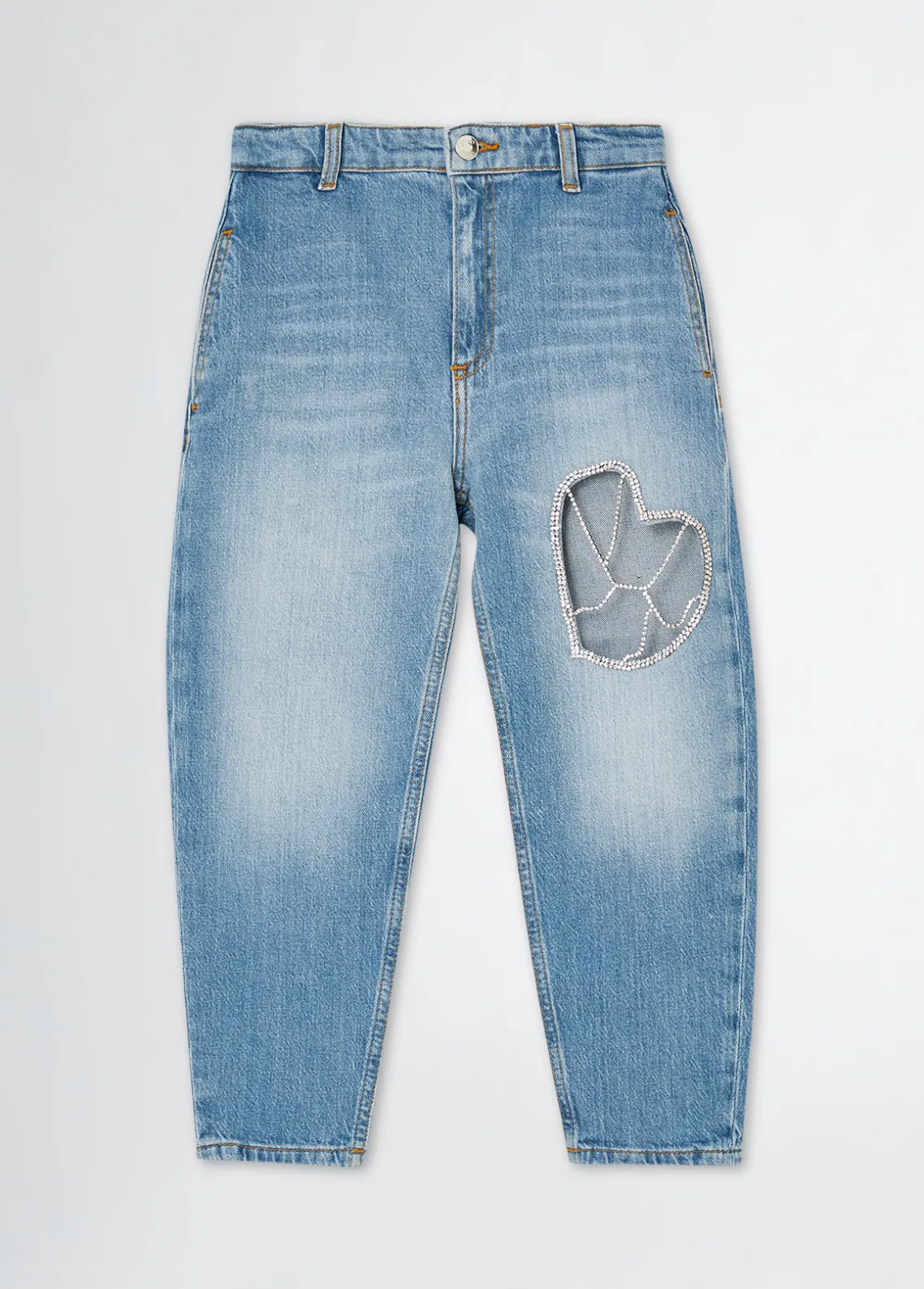 Liu Jo Vaqueros con corazón- Pantalones Y Faldas