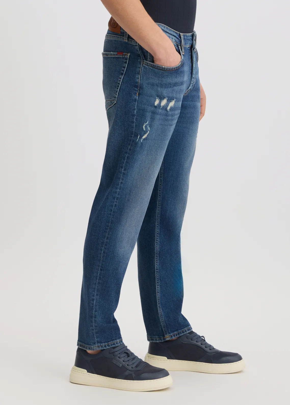 Liu Jo Vaqueros de corte tapered-Hombre Jeans