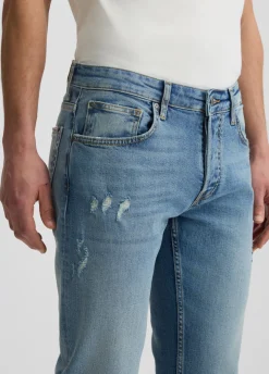 Liu Jo Vaqueros entallados con rasgones-Hombre Jeans