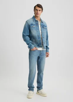 Liu Jo Vaqueros entallados con rasgones-Hombre Jeans