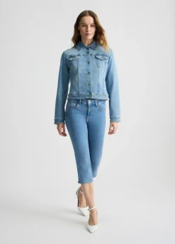 Liu Jo Vaqueros hasta la pantorrilla-Mujer Vaqueros Slim