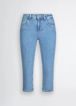 Liu Jo Vaqueros hasta la pantorrilla-Mujer Vaqueros Slim