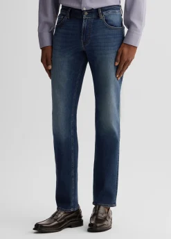 Liu Jo Vaqueros oscuros de corte ceñido-Hombre Jeans