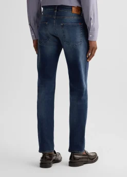 Liu Jo Vaqueros oscuros de corte ceñido-Hombre Jeans