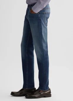 Liu Jo Vaqueros oscuros de corte ceñido-Hombre Jeans