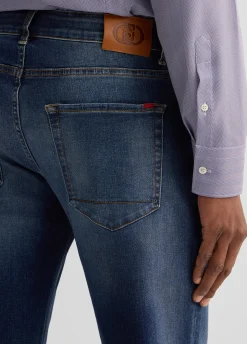 Liu Jo Vaqueros oscuros de corte ceñido-Hombre Jeans