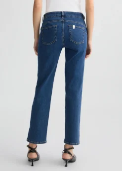 Liu Jo Vaqueros pitillo de talle alto-Mujer Vaqueros Slim