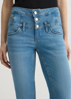 Liu Jo Vaqueros pitillo de talle alto-Mujer Vaqueros Slim