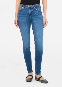 Liu Jo Vaqueros pitillo de talle alto-Mujer Vaqueros Pitillo