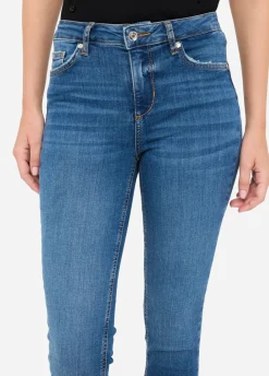 Liu Jo Vaqueros pitillo de talle alto-Mujer Vaqueros Pitillo
