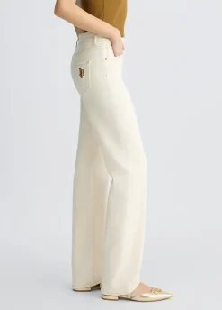 Liu Jo Vaqueros rectos-Mujer Pantalones