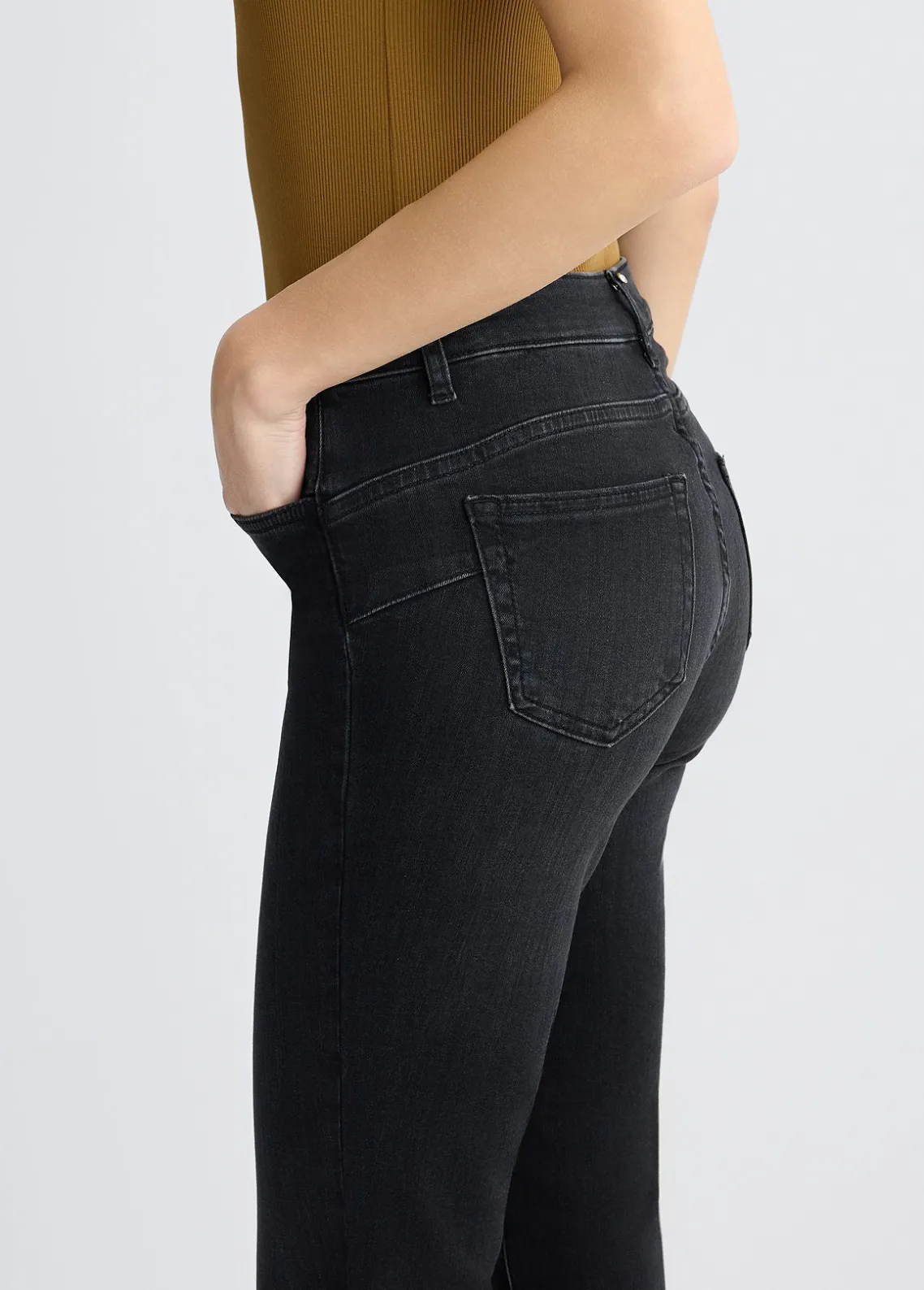 Liu Jo Vaqueros slim fit con strass-Mujer Vaqueros Slim