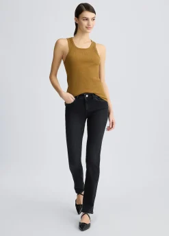 Liu Jo Vaqueros slim fit con strass-Mujer Vaqueros Slim