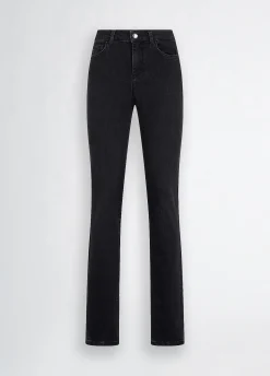 Liu Jo Vaqueros slim fit con strass-Mujer Vaqueros Slim