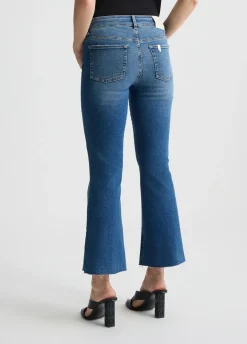 Liu Jo Vaqueros tobilleros acampanados-Mujer Vaqueros Slim