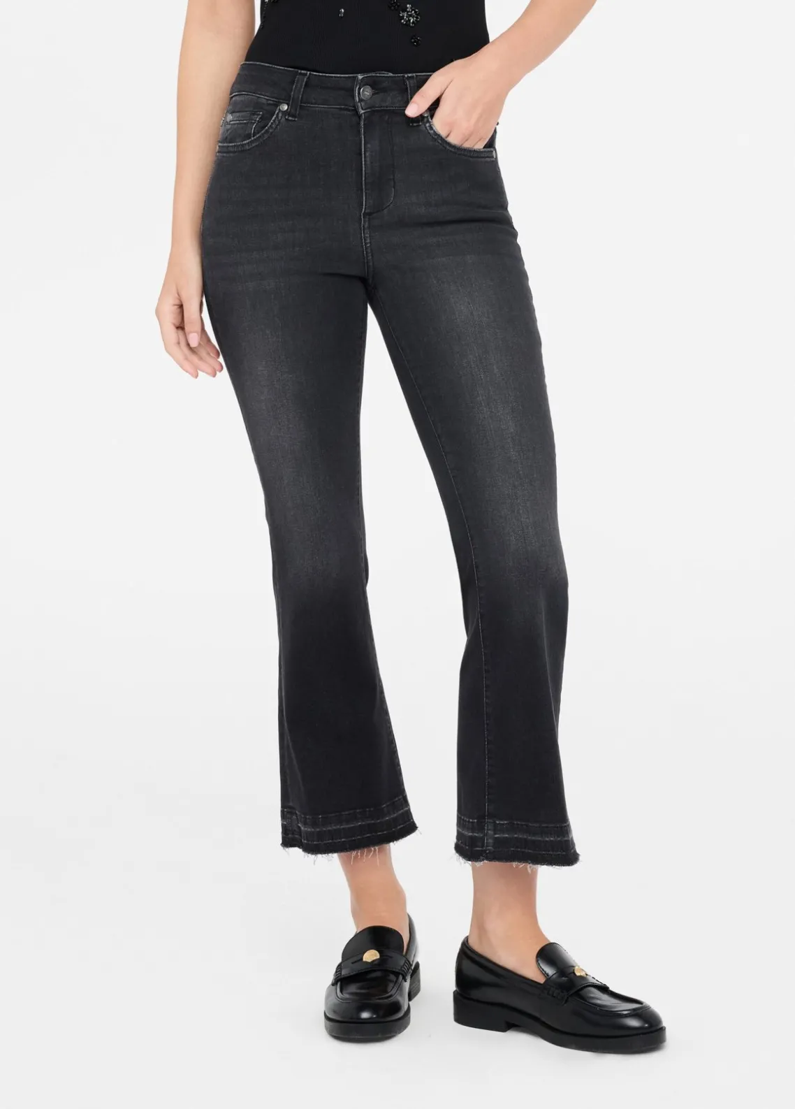 Liu Jo Vaqueros tobilleros bootcut Better-Mujer Vaqueros Campana