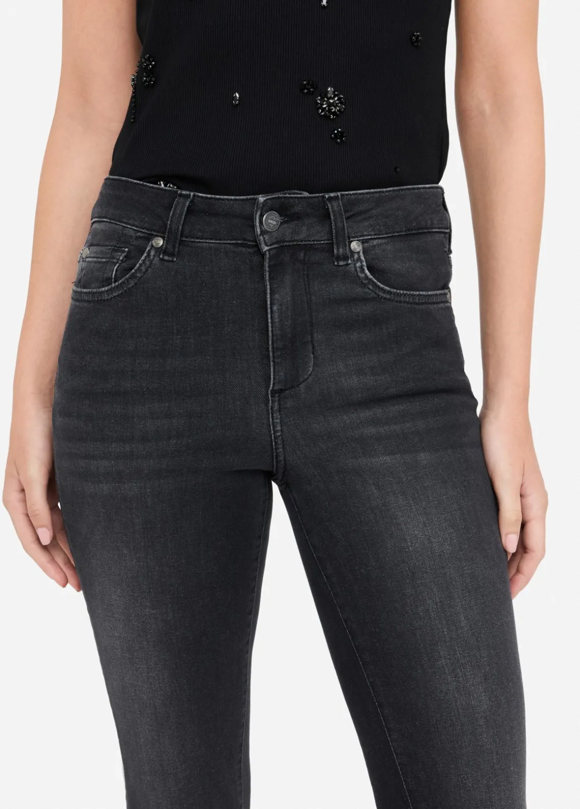 Liu Jo Vaqueros tobilleros bootcut Better-Mujer Vaqueros Campana