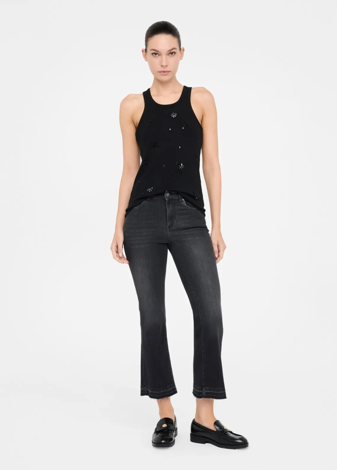 Liu Jo Vaqueros tobilleros bootcut Better-Mujer Vaqueros Campana