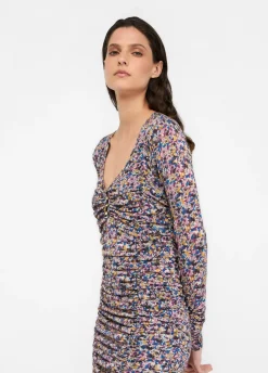 Liu Jo Vestido a media pierna con estampado-Mujer Vestidos