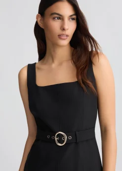 Liu Jo Vestido ajustado con cinturón-Mujer Vestidos