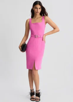 Liu Jo Vestido ajustado con cinturón-Mujer Vestidos
