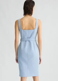 Liu Jo Vestido ajustado con cinturón-Mujer Vestidos