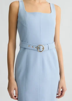 Liu Jo Vestido ajustado con cinturón-Mujer Vestidos